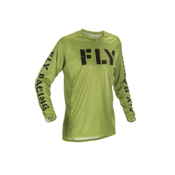 FLY RACING Leichtes Trikot S.E. - Grün/Camo