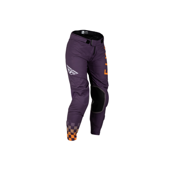 FLY RACING Lite Damen-Hose - Deep Purple/Weiß/Neon Coral