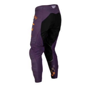 FLY RACING Lite Damen-Hose - Deep Purple/Weiß/Neon Coral