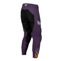 FLY RACING Lite Damen-Hose - Deep Purple/Weiß/Neon Coral