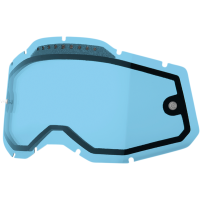 100% doppeltes Brillenglas Accuri 2/Racecraft 2/Strata 2 blau
