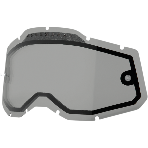 100% doppeltes Brillenglas Accuri 2/Racecraft 2/Strata 2 grau, getönt