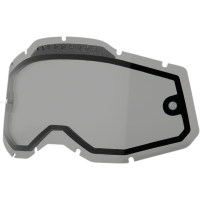 100% doppeltes Brillenglas Accuri 2/Racecraft 2/Strata 2 grau, getönt