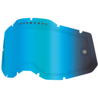 100% doppeltes Brillenglas Accuri 2/Racecraft 2/Strata 2 blau, verspiegelt