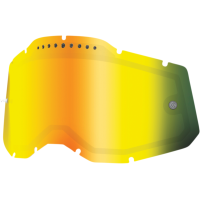 100% doppeltes Brillenglas Accuri 2/Racecraft 2/Strata 2 gold, verspiegelt