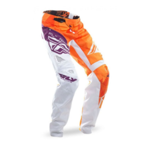 FLY RACING Crux Hose Orange/Weiß/Burgandy