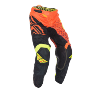FLY RACING Kinetic Trifecta Mesh Hose - Neon Orange/Schwarz