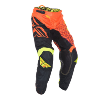 FLY RACING Kinetic Trifecta Mesh Hose - Neon Orange/Schwarz