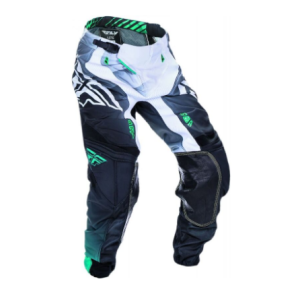 FLY RACING Leichte Hydrogen Hose Schwarz/Weiß/Teal