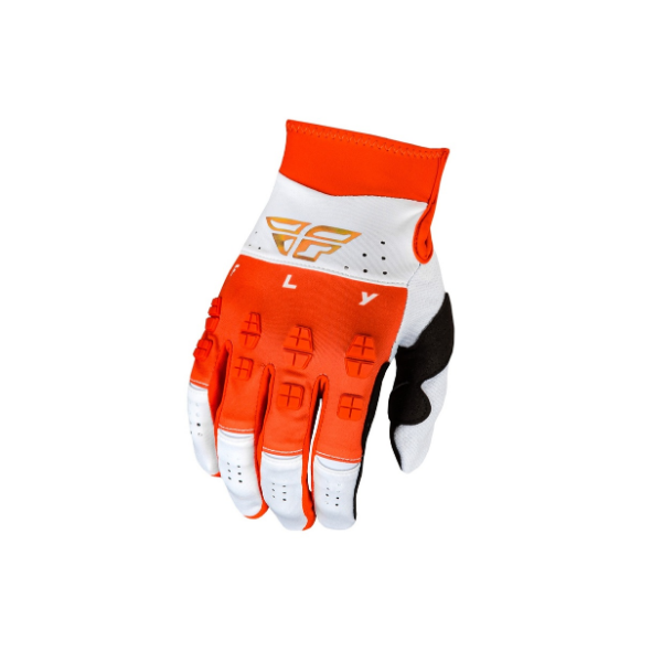 FLY RACING Evolution DST Podium Gloves - Rot/Weiß/Rot Iridium