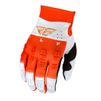 FLY RACING Evolution DST Podium Gloves - Rot/Weiß/Rot Iridium