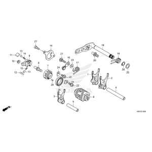 E-19 Schalttrommel CRF 250 Bj 2025