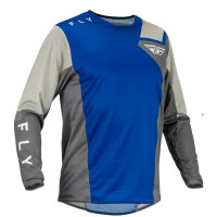 Fly MX-Jersey Kinetic Jet Blue/Grey/White