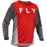 Fly MX-Jersey Kinetic Kore Red/Grey