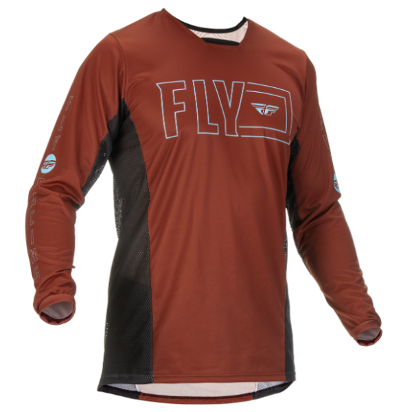 Fly MX-Jersey Kinetic Fuel Rust-Black