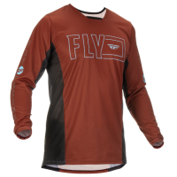 Fly MX-Jersey Kinetic Fuel Rust-Black