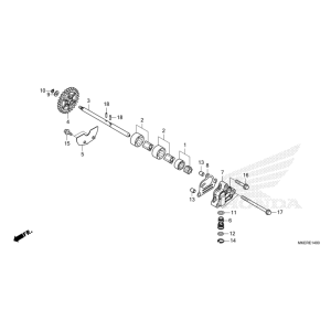 E-14 Ölpumpe CRF 450 Bj 2025