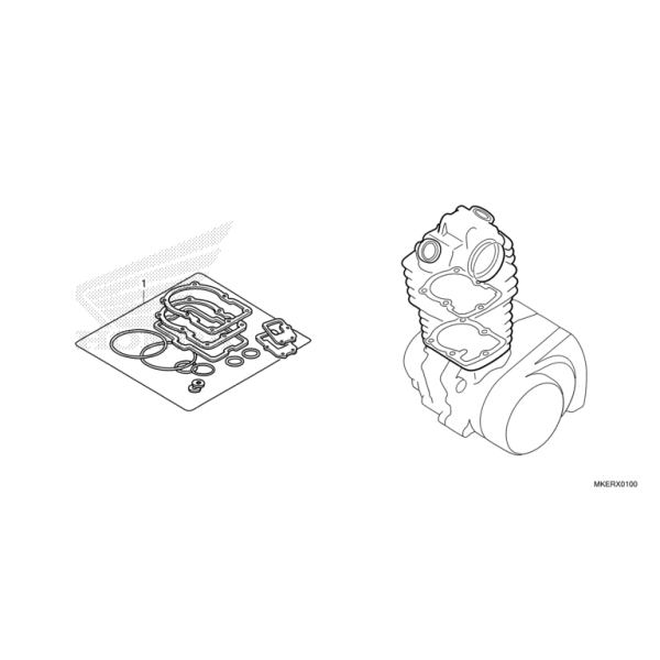 EOP-1 Dichtung Satz A CRF 450 Bj 2025