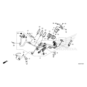 F-38  Kabelbaum CRF 450 Bj 2025