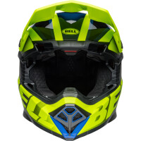 BELL Moto-10 Spherical Helm - Sliced Matte/Gloss Retina/Blue