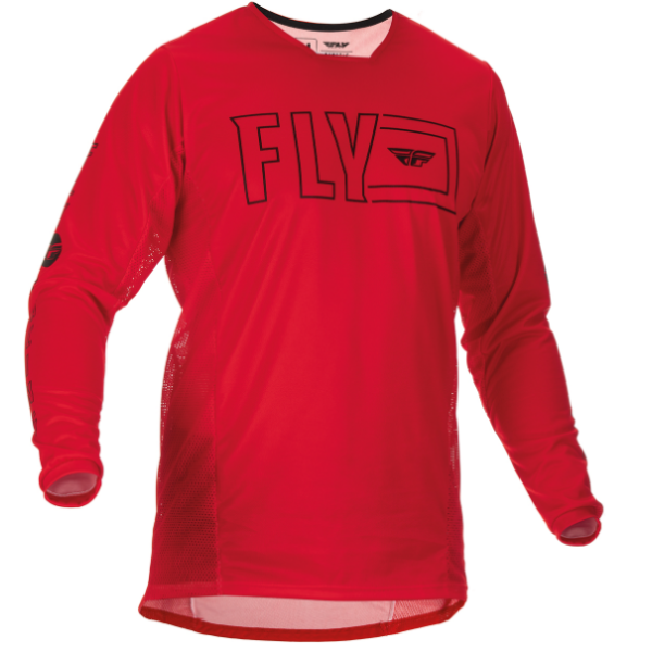 Fly MX-Jersey Kinetic Fuel Red-Black