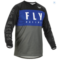 Fly MX-Jersey F-16 Blue-Grey-Black