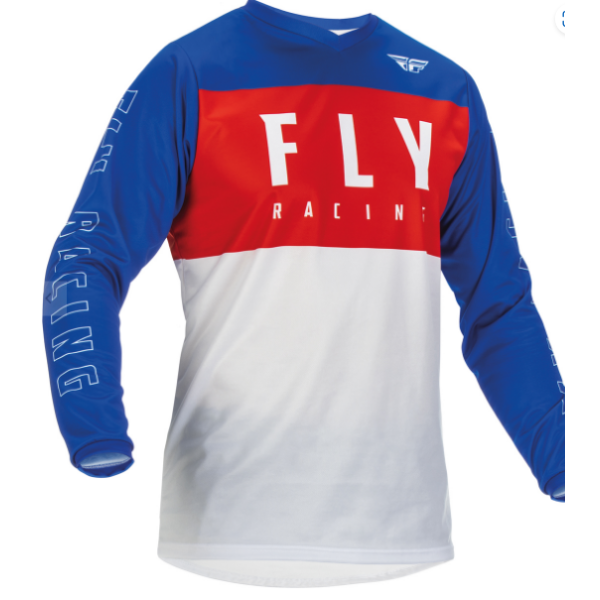 Fly MX-Jersey F-16 Red-White-Blue