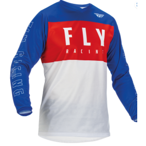 Fly MX-Jersey F-16 Red-White-Blue