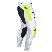 Fly MX-Pants Evolution 138-White-Yellow fluo