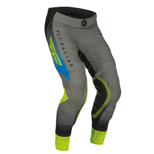 Fly MX-Pants Lite Grey/Blue/Hi-Vis