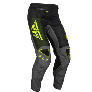 Fly MX-Pants Kinetic Jet Black/Olive/Hi-Vis