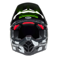 BELL Moto-9S Flex Helm - Fasthouse Smoke Bomb Matte Gloss Black/HiViz Yellow