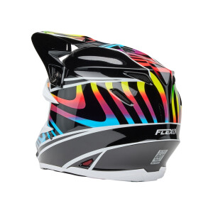 BELL Moto-9S Flex Helm - Drift Gloss Black Multi