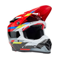 BELL Moto-9S Flex Helm - Renen Nova Gloss Black/Red
