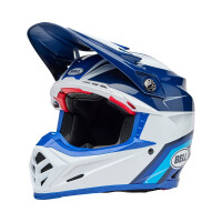 BELL Moto-9S Flex Helm - Merchant Gloss Blues