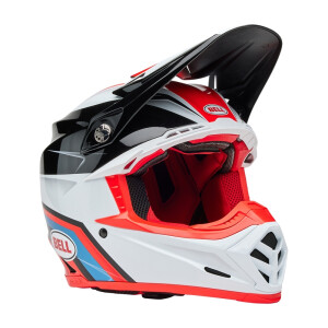 BELL Moto-9S Flex Helm - Merchant Gloss Red/Black