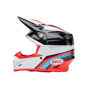 BELL Moto-9S Flex Helm - Merchant Gloss Red/Black