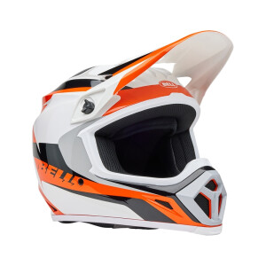 BELL MX-9 Mips Helm - Rift Gloss Orange/White