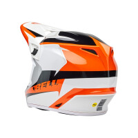 BELL MX-9 Mips Helm - Rift Gloss Orange/White
