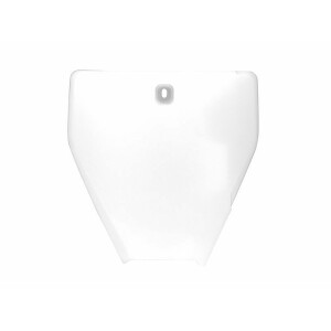 R-Tech Startnummerntafel Weiß TC85/21-