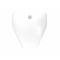 R-Tech Startnummerntafel Weiß TC85/21-
