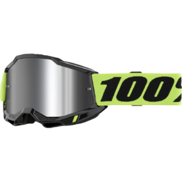 Accuri 2 Goggle Neon Yellow - Mirror Silver Lens