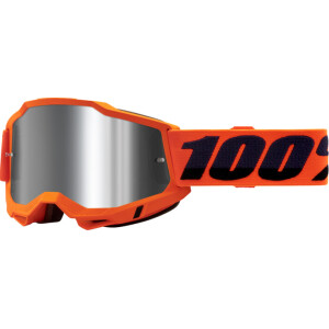 Accuri 2 Goggle Neon/Orange - Mirror Silver