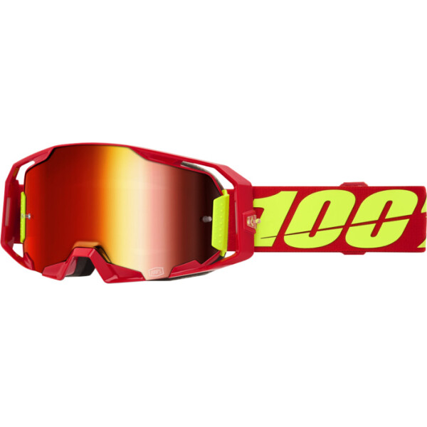 Armatic Goggle Red - Mirror Red Lens