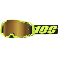 Armatic Goggle Neon Yellow - Mirror True Gold Lens