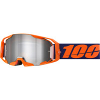 Armatic Goggle Neon Orange - Mirror Silver Flash Lens