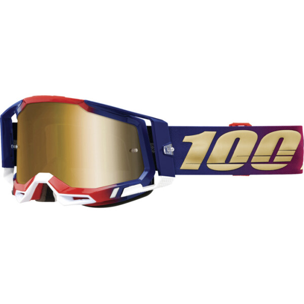 Racecraft 2 Goggle United - True Gold Mirror