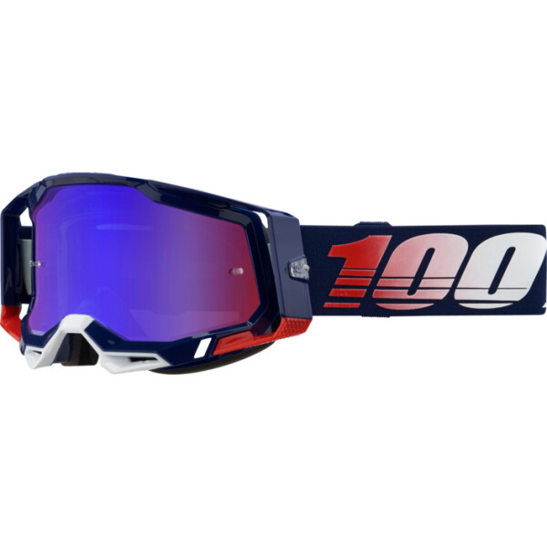 Racecraft 2 Goggle Republic - Mirror Red-Lens Blue