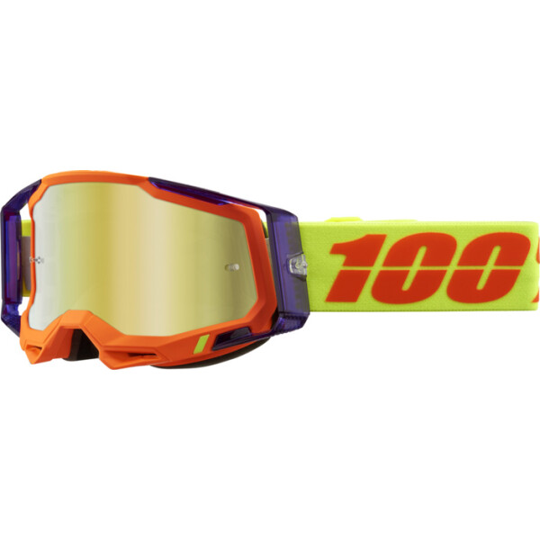 Racecraft 2 Goggle Panam - Mirror Gold Lens