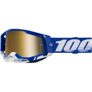 Racecraft 2 Goggle Blue - Mirror True Gold Lens